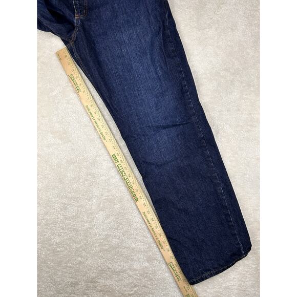 Men's Jeans Carhartt Size 40x34 Cotton Blend 105119-H44 Relaxed Fit Cotton - Picture 6 of 8